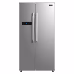 Stoves SXS909, Freestanding, American door, Stainless steel, Touch, LED, R600a