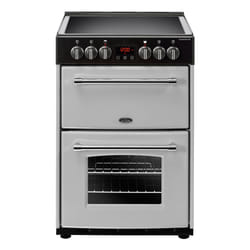 Belling Farmhouse 60E Range cooker Electric Ceramic Silver