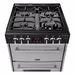 Belling Farmhouse 60G Range cooker Gas Silver
