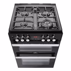 Belling Cookcentre 60DF Range cooker Electric Gas Black