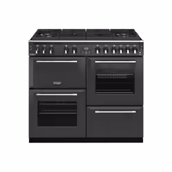 Stoves ST RICH DX S1000DF GTG CB Agr, Range cooker, Anthracite, Rotary, Anthracite Grey, Chrome, Stainless steel