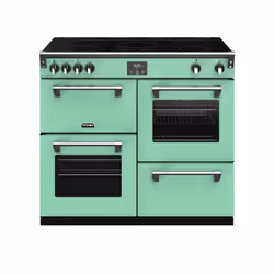 Stoves ST RICH DX S1000Ei CB Mmi, Range cooker, Green, Rotary, Mojito Mint, Chrome, Steel