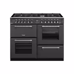 Stoves ST RICH DX S1100DF CB Agr, Range cooker, Anthracite, Rotary, Anthracite Grey, Chrome, Steel