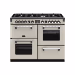 Stoves ST RICH DX S1100DF CB Pmu, Range cooker, Beige, Rotary, Porcini Mushroom, Chrome, Steel