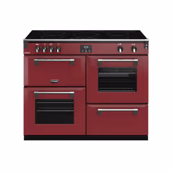 Stoves ST RICH DX S1100Ei CB Cre, Range cooker, Red, Rotary, Chilli Red, Chrome, Steel