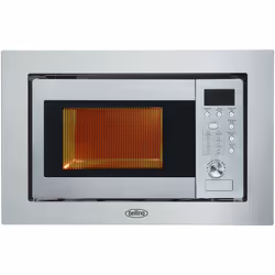 Belling 444411404, Grill microwave, 17 L, 700 W, Built-in display, LED, Buttons, Rotary