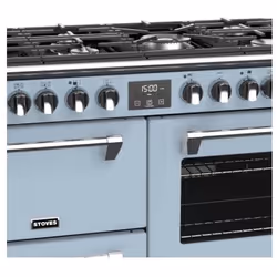 Stoves S1000DF Freestanding cooker Electric Gas Cyan