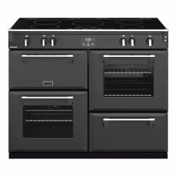 Stoves 444411421, Range cooker, Anthracite, Rotary, Touch, Anthracite Grey, Chrome, Front