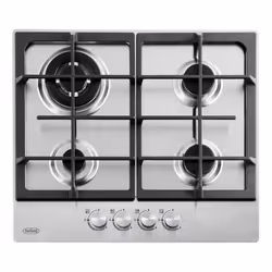 Belling 444411636, Stainless steel, Built-in, 60 cm, Gas, Stainless steel, 4 zone(s)