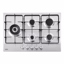 Belling 444411638, Stainless steel, Built-in, 75 cm, Gas, Stainless steel, 5 zone(s)