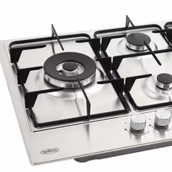 Belling 444411638 hob Stainless steel Built-in 75 cm Gas 5 zone(s)