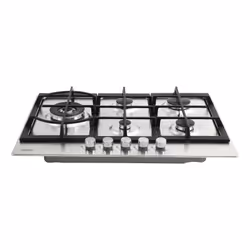 Belling 444411639 hob Stainless steel Built-in 75 cm Gas 5 zone(s)