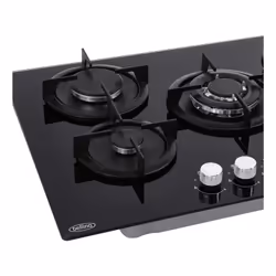 Belling 444411640 hob Black Built-in 75 cm Gas 5 zone(s)