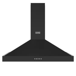 Stoves 444411654 cooker hood Wall-mounted Black 610 m³/h