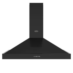 Belling 444411671 cooker hood Wall-mounted Black 600 m³/h