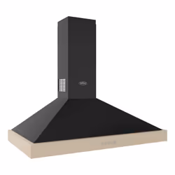 Belling 444411672 cooker hood Wall-mounted Cream 600 m³/h