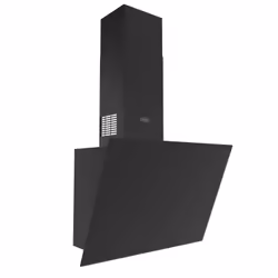 Belling 444411678 cooker hood Wall-mounted Black 640 m³/h