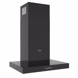 Belling 444411679 cooker hood Wall-mounted Black 580 m³/h
