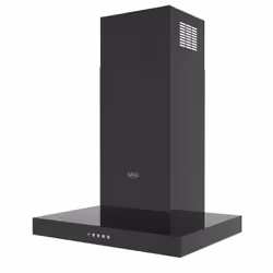 Belling 444411679 cooker hood Wall-mounted Black 580 m³/h