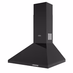Belling 444411681 cooker hood Wall-mounted Black 600 m³/h