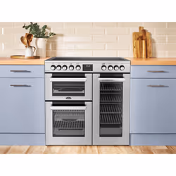 Belling 444411792 cooker Range cooker Electric Ceramic Stainless steel