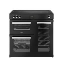 Belling 444411795 cooker Range cooker Electric Zone induction hob Black
