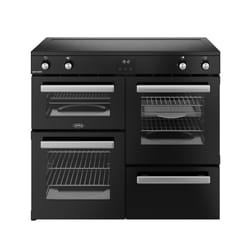 Belling 444411801 cooker Range cooker Electric Zone induction hob Black