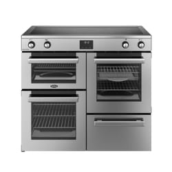 Belling 444411802 cooker Range cooker Electric Zone induction hob Stainless steel