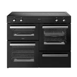 Belling 444411807 cooker Range cooker Electric Zone induction hob Black