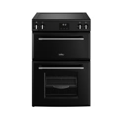 Belling 444411815 cooker Freestanding cooker Electric Zone induction hob Black