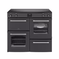 Belling 444411831, Range cooker, Anthracite, Rotary, Touch, Chrome, Metal, Front