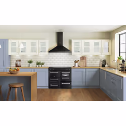 Belling 444411832 cooker Range cooker Electric Zone induction hob Black
