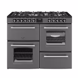Belling 444411837, Range cooker, Anthracite, Rotary, Touch, Chrome, Metal, Front