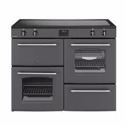 Belling 444411840, Range cooker, Anthracite, Rotary, Touch, Chrome, Metal, Front