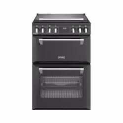 Stoves 444411847, Freestanding cooker, Black, Rotary, Touch, LED, Zone induction hob, 4 zone(s)