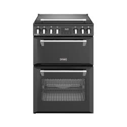 Stoves 444411847 cooker Freestanding cooker Electric Zone induction hob Black