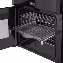 Stoves 444411847 cooker Freestanding cooker Electric Zone induction hob Black