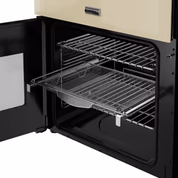 Stoves 444411848 cooker Freestanding cooker Electric Zone induction hob Cream