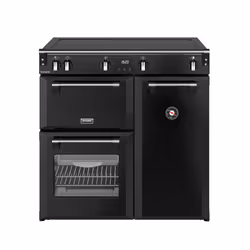 Stoves 444411853, Range cooker, Black, Rotary, Touch, Chrome, Metal, Front