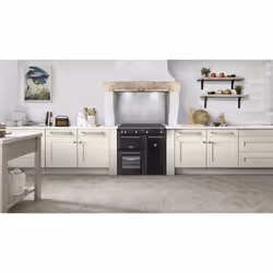Stoves 444411853 cooker Range cooker Electric Zone induction hob Black