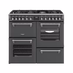 Stoves 444411855, Range cooker, Anthracite, Rotary, Touch, Chrome, Metal, Front
