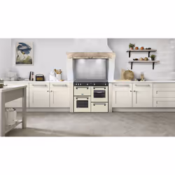 Stoves 444411860 cooker Range cooker Electric Zone induction hob Cream
