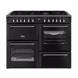 Stoves 444411862, Range cooker, Black, Rotary, Touch, Chrome, Metal, Front
