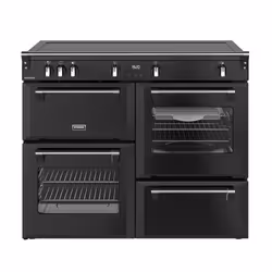 Stoves 444411865, Range cooker, Black, Rotary, Touch, Chrome, Metal, Front