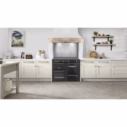 Stoves 444411865 cooker Range cooker Electric Zone induction hob Black