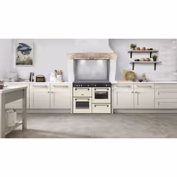 Stoves 444411866 cooker Range cooker Electric Zone induction hob Cream