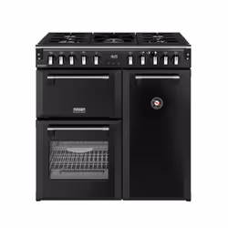 Stoves 444411867, Range cooker, Black, Rotary, Touch, Chrome, Metal, Front