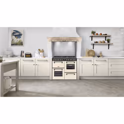 Stoves 444411872 cooker Range cooker Electric Gas Cream
