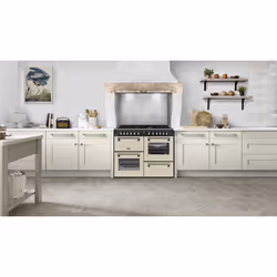 Stoves 444411877 cooker Range cooker Electric Gas Cream