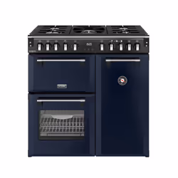 Stoves 444412006, Range cooker, Blue, Rotary, Touch, Midnight Blue, Chrome, Metal